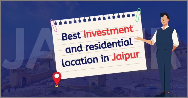 Best investment and residential location in Jaipur's Banner Image